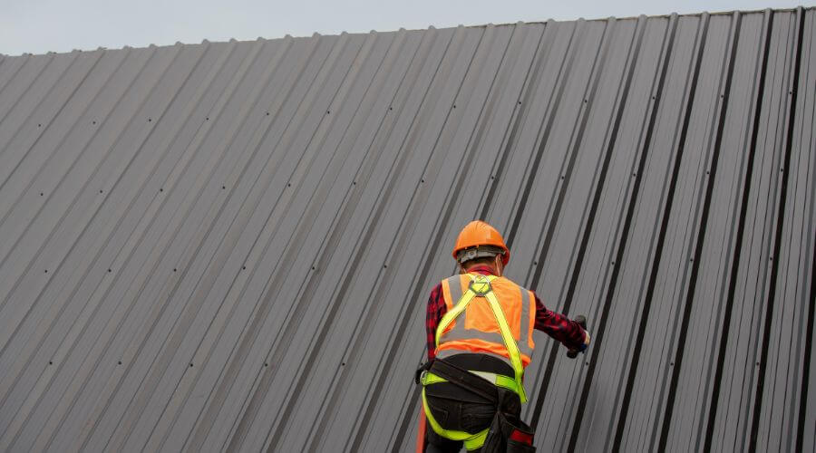 Professional metal roof installation services in Silver Lake, WI